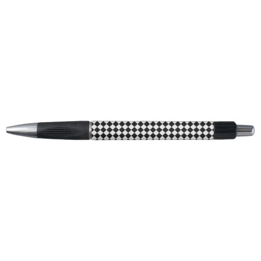 Bold Black and White Chevron Pattern Classic Emmy Pen (Voorkant)
