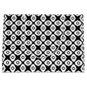 Bold Black and White Symmetrical Arabesque Pattern Groot Cadeauzakje (Voorkant)