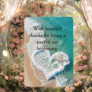 Bold Black & Red Floral Thank You Cards - Modern W Bedankkaart