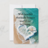 Bold Black & Red Floral Thank You Cards - Modern W Bedankkaart (Voorkant)