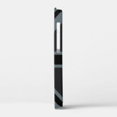 Bold Black Union Jack Case-Mate iPhone Case (Achterkant / Links)