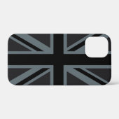 Bold Black Union Jack Case-Mate iPhone Case (Achterkant (horizontaal))