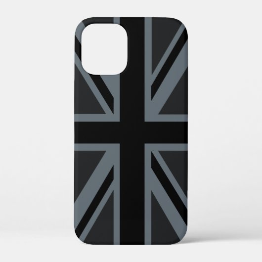 Bold Black Union Jack Case-Mate iPhone Case (Achterkant)