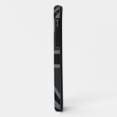 Bold Black Union Jack Case-Mate iPhone Case (Achterkant/links)