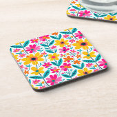 Bold Bloom  Bier Onderzetter (Linkerzijde)