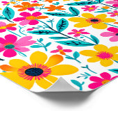 Bold Bloom  Poster (Hoek)