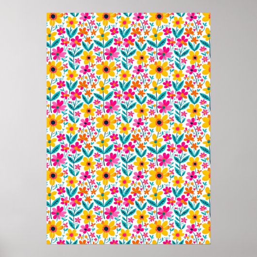 Bold Bloom  Poster (Voorkant)