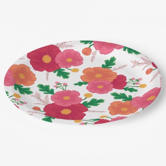 Bold Blooms Paper Bord (Gekanteld)