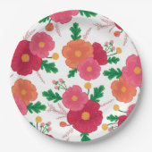 Bold Blooms Paper Bord (Voorkant)