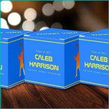 Bold Blue Modern Tech Afstuderen