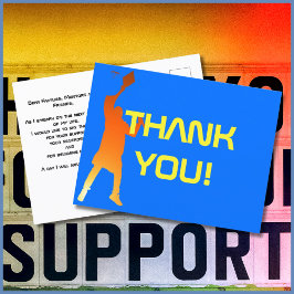 Bold Blue Modern Tech Afstuderen Briefkaart