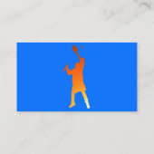 Bold Blue Modern Tech Afstuderen Informatiekaartje (Achterkant)