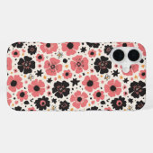 Bold & Blush Bloemendans iPhone Hoesje (Achterkant horizontaal)