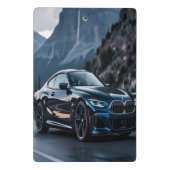 Bold BMW Dream Car Design – Slanke luxe voor auto Mini Klembord (Achterkant)