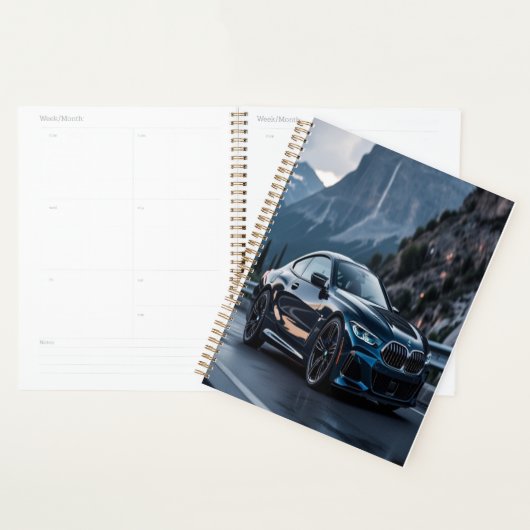 Bold BMW Dream Car Design – Slanke luxe voor auto Planner (Display)
