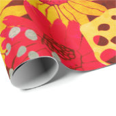 Bold Bohemian Floral Cadeaupapier (Rol Hoek)