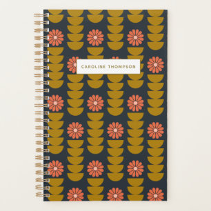 Bold Boho Botanisch Geometrisch Gepersonaliseerd Planner