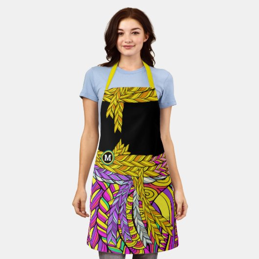 BOLD BOHO BRAID Design Schort (Gedragen)