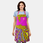 BOLD BOHO BRAID Design versie 2 Schort (Gedragen)