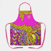 BOLD BOHO BRAID Design versie 2 Schort (Voorkant)