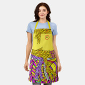 BOLD BOHO BRAID Design versie 2 Schort (Gedragen)