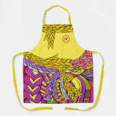 BOLD BOHO BRAID Design versie 2 Schort (Voorkant)