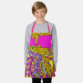 BOLD BOHO BRAID-ontwerp komt overeen met volwassen Schort (Gedragen)