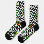 Bold Boho Tribal Look Crew Socks Sokken (Links)