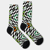 Bold Boho Tribal Look Crew Socks Sokken (Rechts)