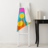 Bold Boogie – Abstract Retro Pop Deken (In situ)