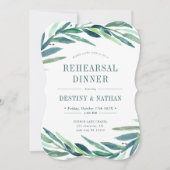 Bold Botanicals Wrap | Proefhuwelijksfeest Kaart (Voorkant)