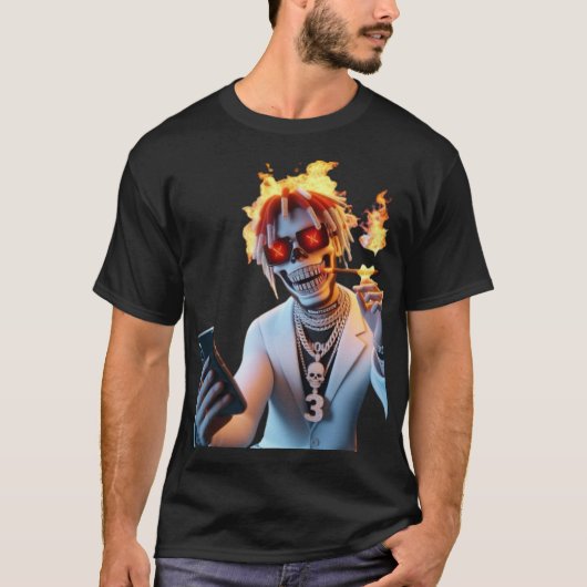 Bold Boys Attitude Graphic T-Shirt (Voorkant)