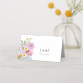 Bold Bright Floral Plaatskaartje (Achterkant)