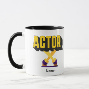 Bold Bright Lights Actor Mok Gepersonaliseerd