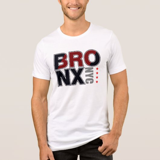 Bold Bronx NYC Pride Tri-Blend Shirt (Voorkant)