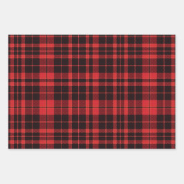Bold Buffalo Plaid Gift Inpakpapier Vel