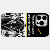 Bold Buffalo tegen de berg Case-Mate iPhone Case (Achterkant (horizontaal))