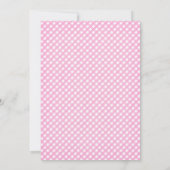 Bold Cactus Waterverf Baby Girl Shower Kaart (Achterkant)