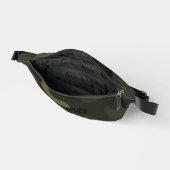 Bold Camo Earthy Greens Browns Personalize Name Heuptasje (Open)