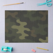 Bold Camouflage Pattern Outdoor Enthusiasts Hunter Tissuepapier (Craft)