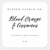 Bold Candle Business Product Display Labels  (Voorkant)