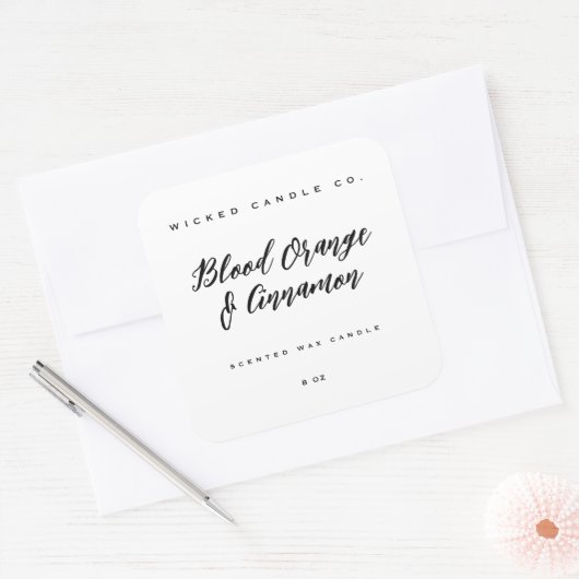 Bold Candle Business Product Display Labels  (Envelop)