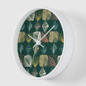 Bold Caribbean Tribal Mudcloth: Boho Blauwgroen (Hoek)