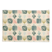 Bold Caribbean Tribal Mudcloth: Boho Buttercream Kussensloop (Achterkant)