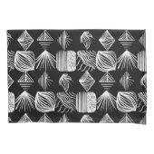 Bold Caribbean Tribal Mudcloth - Zwart & Wit, Kussensloop (Voorkant)