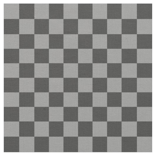 Bold Checkerboard Stof (Close Up)
