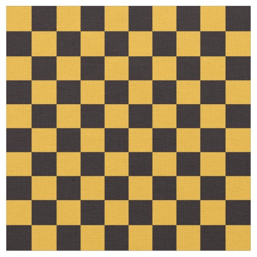 Bold Checkerboard Stof (Close Up)