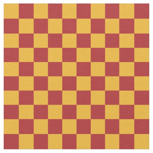 Bold Checkerboard Stof (Close Up)