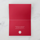 Bold Cheers Corporate Holiday Feestdagen Kaart (Binnen)