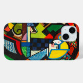 Bold & Chic: Dochter in een Rocker Case-Mate iPhone Case (Achterkant (horizontaal))